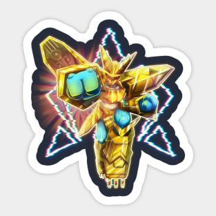 fanart magnamon Sticker